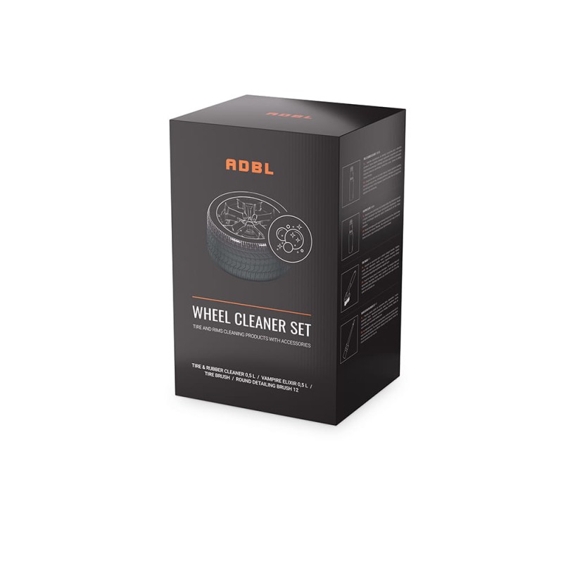 ADBL Wheel Cleaner Set - zestaw do mycia opon felg