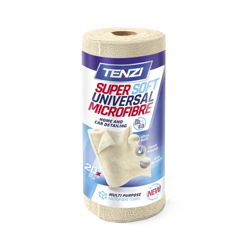 Tenzi Mikrofibra kremowa 20 sztuk 35x35 230gsm