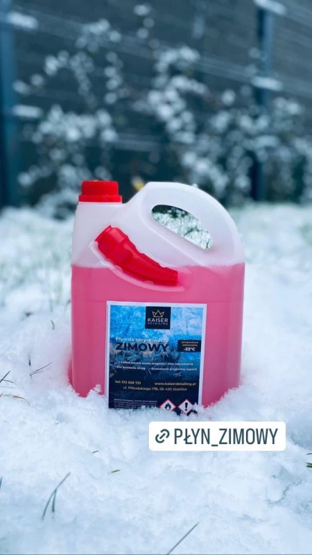 Kaiser Zimowy Płyn do spryskiwaczy -22C  PALETA 160 sztuk BEZ METANOLU
