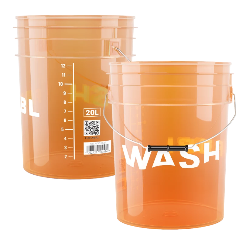 ADBL WASHY Bucket Wiadro 20L - Pomarańczowe