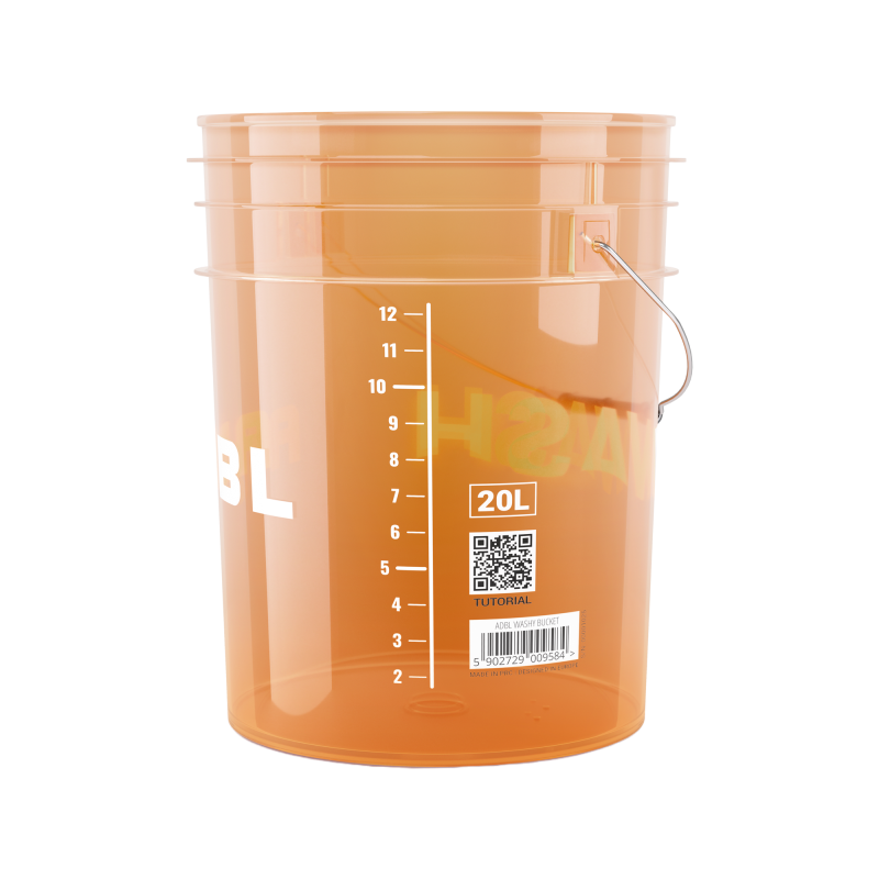 ADBL WASHY Bucket Wiadro 20L - Pomarańczowe