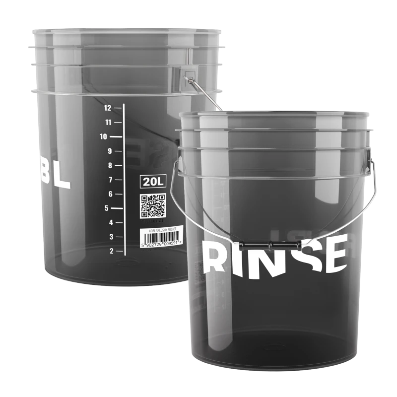 ADBL Splushy Bucket 20L Czarne - wiadro do płukania