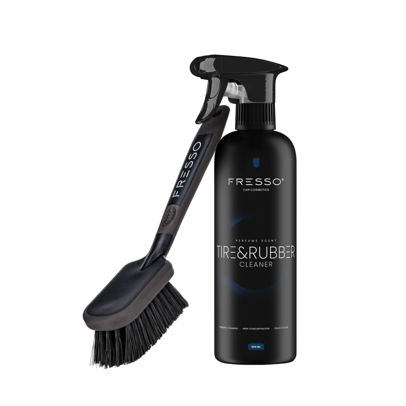 Fresso Tire & Rubber Cleaner 0,5L + Fresso Tire Brush zestaw do opon