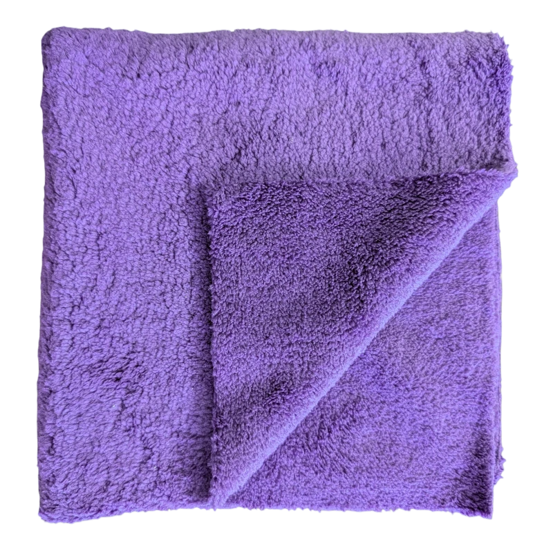 Kaiser DUO Fioletowa Blaze mikrofibra 40x40 bezszwowa ultra miękka 10szt